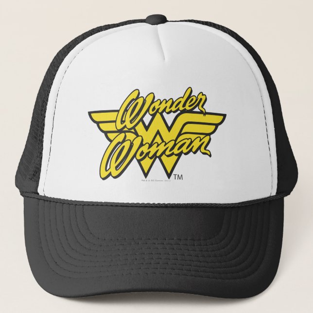 Gorra De Camionero Logo 1 de la mujer maravilla (Anverso)