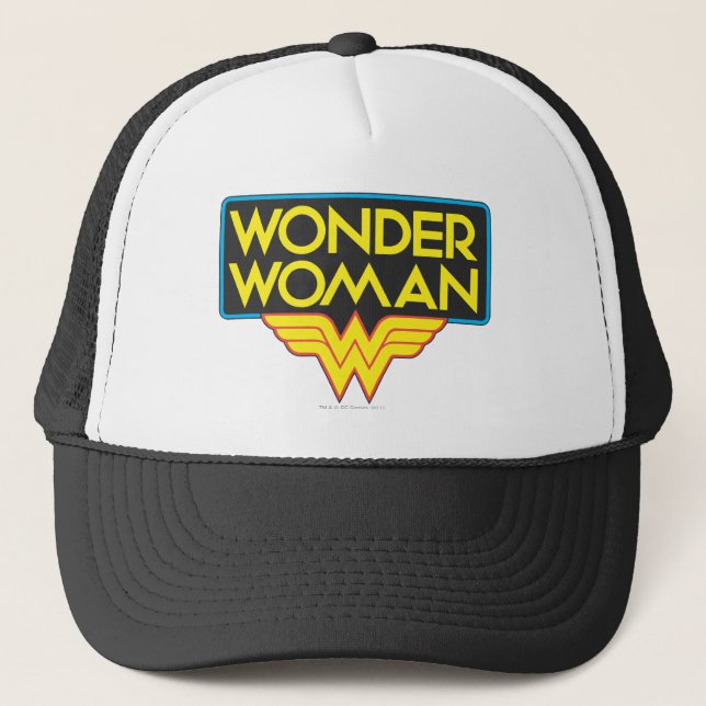 Gorra De Camionero Logo 3 de Wonder Woman (Anverso)