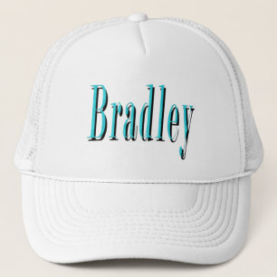 Gorra De Camionero Logo Blue Bradley Name,