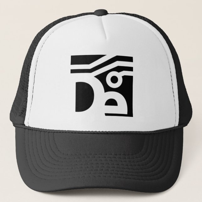 Gorra De Camionero Logo DE (Anverso)