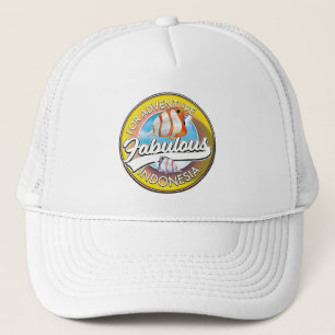 Gorra De Camionero Logo de Adventure Fabulous Indonesia