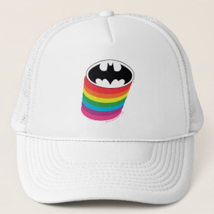 Gorra De Camionero Logo de arco iris en capas de Batman