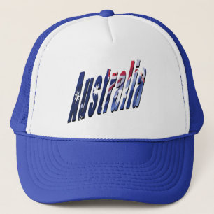 Gorra De Camionero Logo de Australia, azul