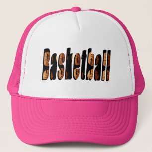 Gorra De Camionero Logo De Baloncesto Hecho Con Baloncesto,
