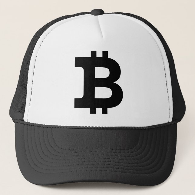 Gorra De Camionero Logo de Bitcoin (Anverso)