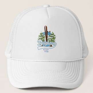 Gorra De Camionero Logo de Brighton Utah para esquiar