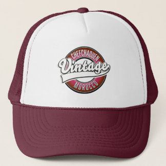 Gorra De Camionero logo de chefchaouen morocco vintage