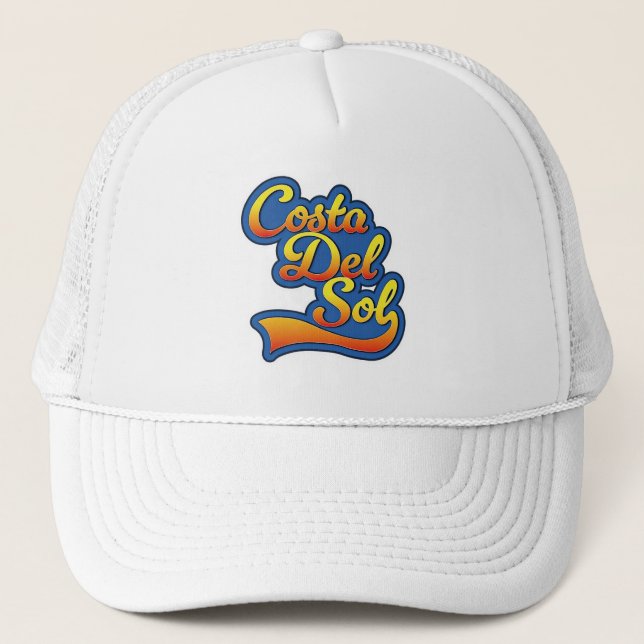 Gorra De Camionero Logo de Costa del Sol (Anverso)