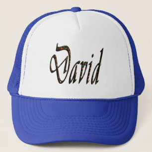 Gorra De Camionero Logo de David Name,