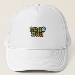 Gorra De Camionero Logo de Dog Dad