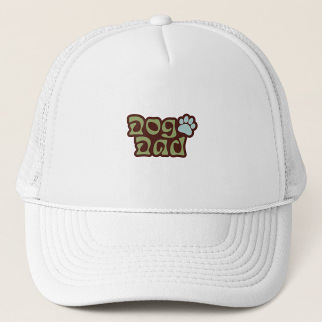 Gorra De Camionero Logo de Dog Dad (Anverso)