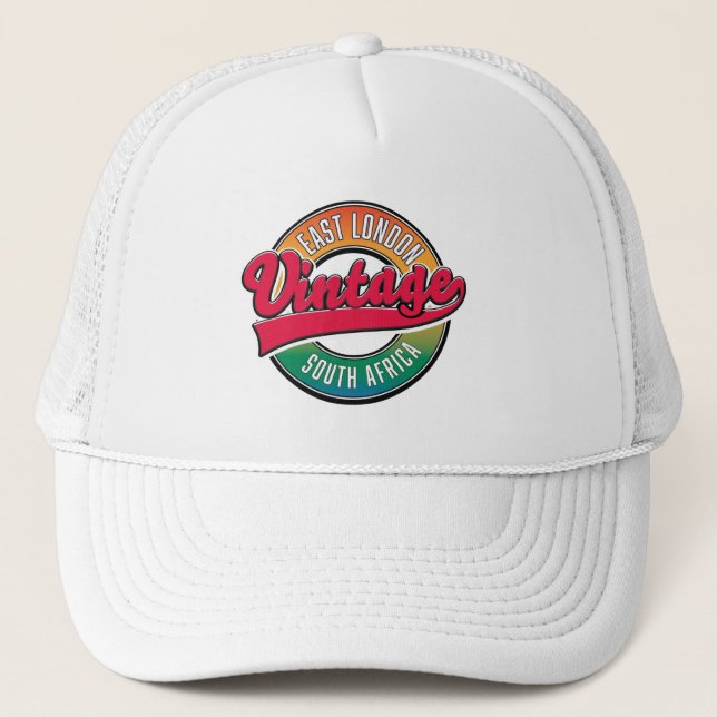 Gorra De Camionero Logo de East London en Sudáfrica (Anverso)