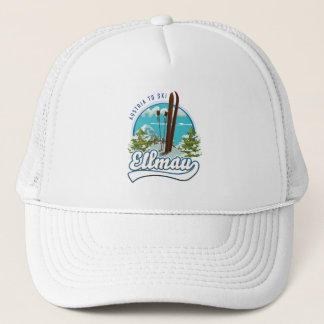 Gorra De Camionero Logo de Ellmau Austria para esquí