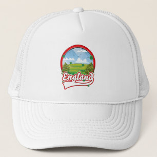 Gorra De Camionero Logo de England Travel