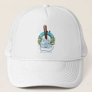 Gorra De Camionero Logo de esquí de Otis Ridge Massachusetts T-Shirt