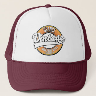 Gorra De Camionero Logo de estilo vintage de Broken Hill australia. C