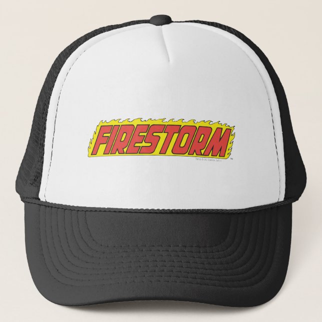 Gorra De Camionero Logo de Firestorm (Anverso)
