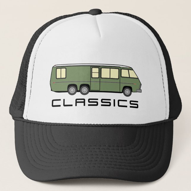 Gorra De Camionero Logo de Green Coach Classics (Anverso)