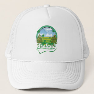 Gorra De Camionero Logo de Ireland Travel
