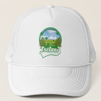 Gorra De Camionero Logo de Ireland Travel