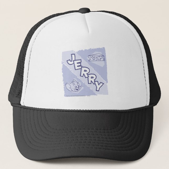 Gorra De Camionero Logo de Jerry Blue Cheese (Anverso)