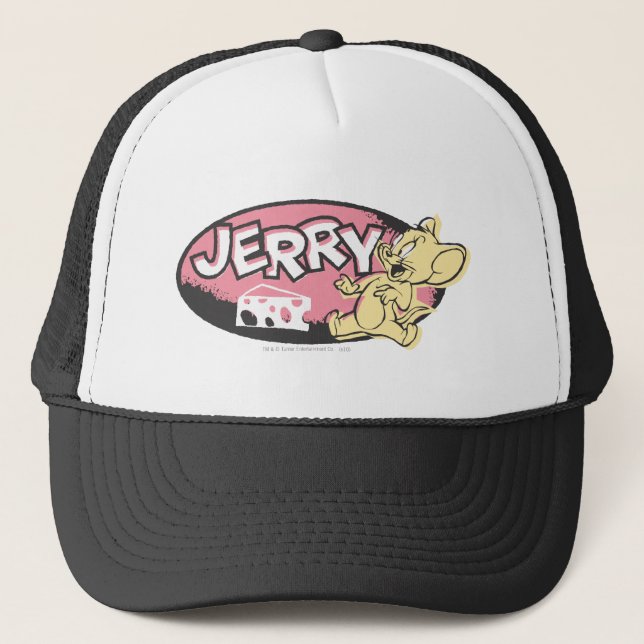 Gorra De Camionero Logo de Jerry Cheese (Anverso)