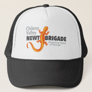 Gorra De Camionero Logo de la Brigada Newt de Chileno Valley