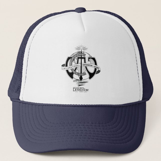 Gorra De Camionero Logo de la Confederación Internacional de Asistent (Anverso)
