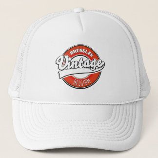 Gorra De Camionero Logo de la cosecha en Bruselas Bélgica