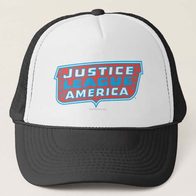 Gorra De Camionero Logo de la Liga de la Justicia (Anverso)