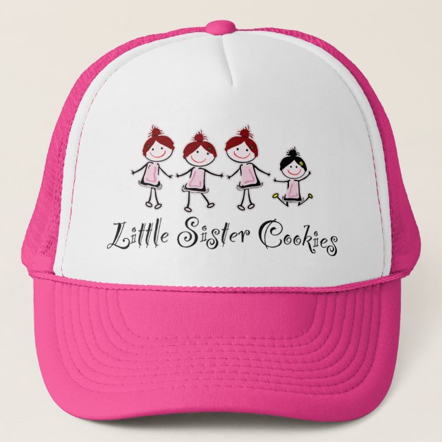 Gorra De Camionero Logo de Little Sister Cookies (Anverso)