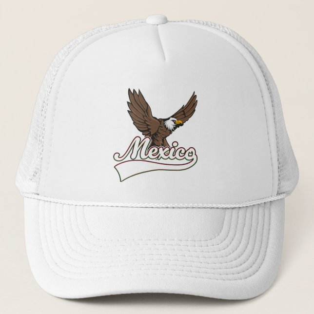 Gorra De Camionero Logo de Mexico Travel (Anverso)