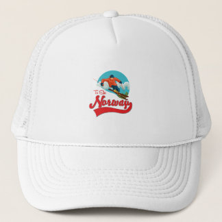 Gorra De Camionero Logo de Noruega al Ski.