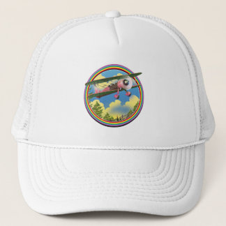 Gorra De Camionero Logo de Rainbow Pink Bi