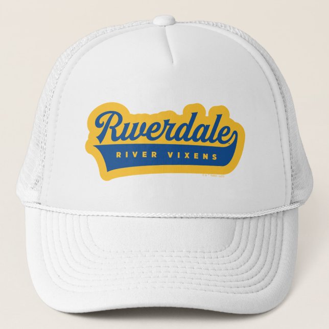 Gorra De Camionero Logo de Riverdale River Vixens (Anverso)