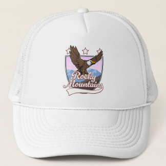 Gorra De Camionero Logo de Rocky Mountains