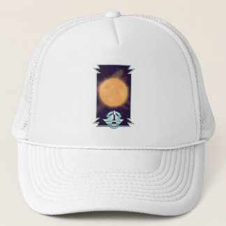 Gorra De Camionero Logo de Sci-fi del estilo de los años 50