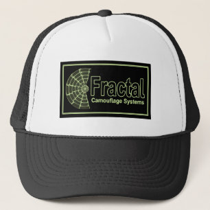 Gorra De Camionero Logo de Sistemas de Camuflaje Fractal
