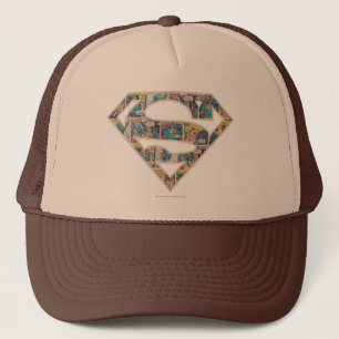 Gorra De Camionero Logo de Supergirl Comic Strip