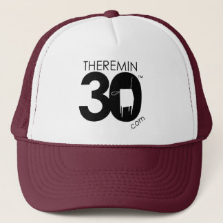 Gorra De Camionero Logo de Theremin 30 (negro)
