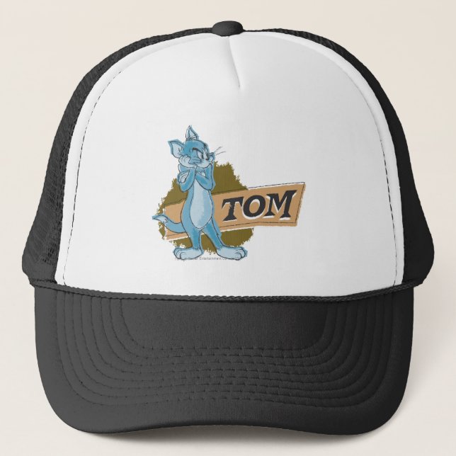 Gorra De Camionero Logo de Tom Attitude (Anverso)