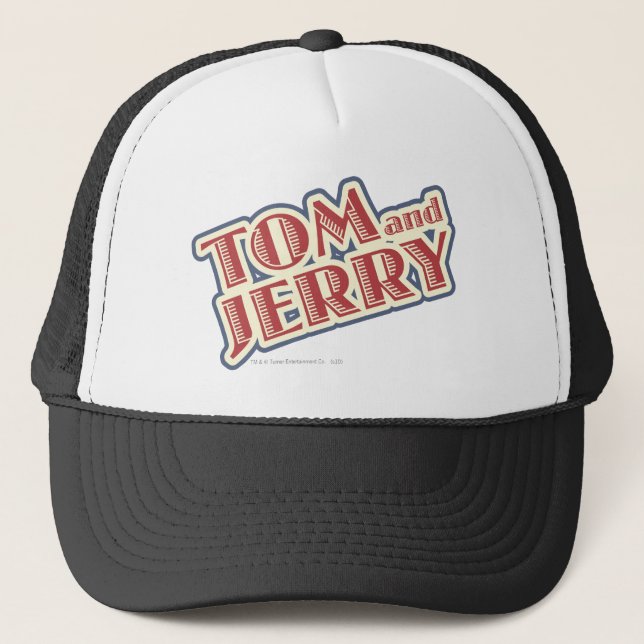 Gorra De Camionero Logo de Tom y Jerry (Anverso)
