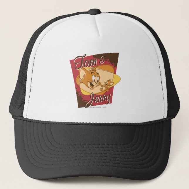 Gorra De Camionero Logo de Tom y Jerry 2 (Anverso)