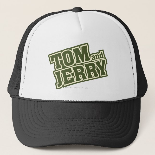 Gorra De Camionero Logo de Tom y Jerry 3 (Anverso)