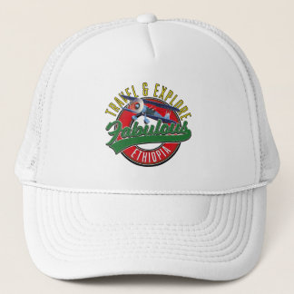 Gorra De Camionero Logo de Travel Explore Fabulous Ethiopia