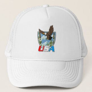 Gorra De Camionero Logo de USA Patriot