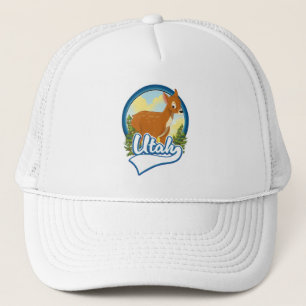 Gorra De Camionero Logo de Utah Deer Travel