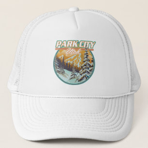 Gorra De Camionero Logo de viajes de Park City Utah