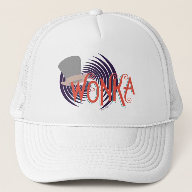 Gorra De Camionero Logo de Wonka Spiral (Anverso)