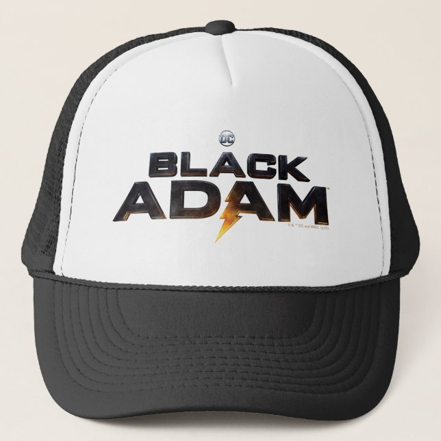 Gorra De Camionero Logo del Black Adam (Anverso)